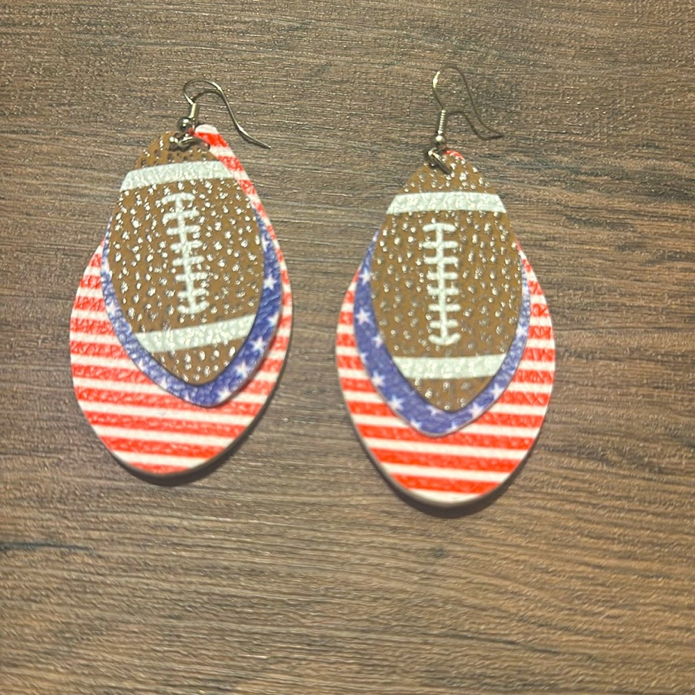 American Football Earrings